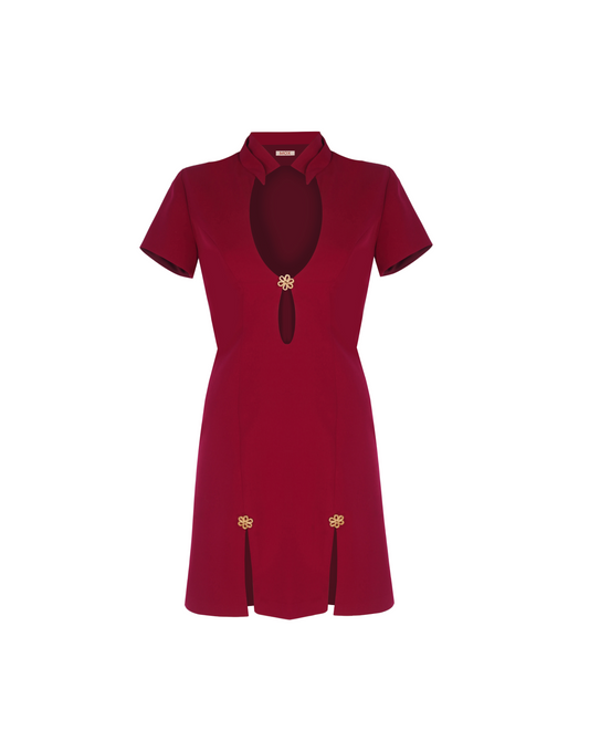 Leonis Cherry Dress